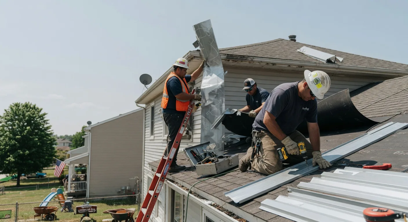 Metal Roof Repair in Morrisdale, PA
